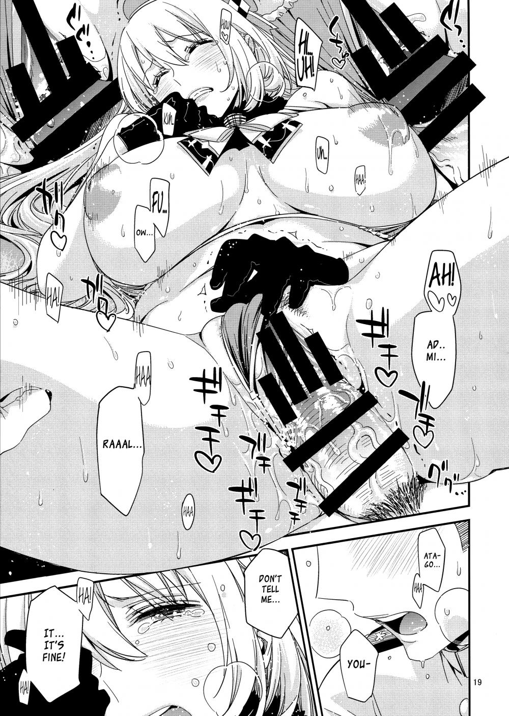 Hentai Manga Comic-Atago's Erotic Book-Read-18